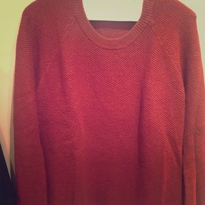 Madewell open back sweater
